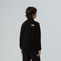 Gyermek polár pulóver The North Face Teen Glacier 1/4 Zip fekete 5