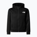 The North Face Teen Reaxion Full Zip Hoodie gyerek pulóver tnf black