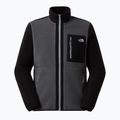Férfi The North Face Yumiori Full Zip pulóver antracit szürke/fekete/monument szürke 5