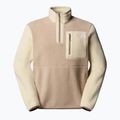 Férfi The North Face Yumiori 1/4 Zip pulóver gombaszürke/gravel/mokabarna 4