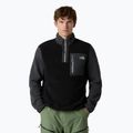 Férfi The North Face Yumiori 1/4 Zip pulóver fekete/aszfalt szürke/monument szürke