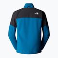 Férfi pulóver The North Face Glacier Heavyweight Full Zip alkonykék/aszfalt szürke 5