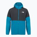 Férfi pulóver The North Face Glacier Heavyweight Full Zip HD alkonykék/aszfalt szürke