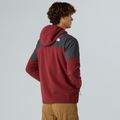 Férfi pulóver The North Face Glacier Heavyweight Full Zip HD sumac/asphalt grey 3