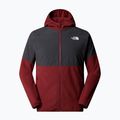 Férfi pulóver The North Face Glacier Heavyweight Full Zip HD sumac/asphalt grey 5