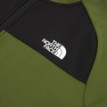 Férfi pulóver The North Face Reaxion Fleece Full Zip Hoodie erdőzöld/fekete 3