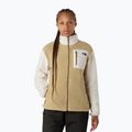 Női gyapjú pulóver The North Face Yumiori Full Zip khaki kő/fehér dűne 4