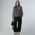 Női gyapjú pulóver The North Face Yumiori Full Zip antracit szürke/füstös 2