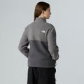 Női gyapjú pulóver The North Face Yumiori Full Zip antracit szürke/füstös 3