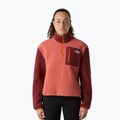 The North Face női Yumiori 1/4 Zip pulóver mars por/sumak/solar flare