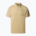 The North Face New Tanken Polo férfi galléros póló khaki stone 4