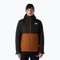 Férfi pehelydzseki The North Face Millerton Insulated égett okker/fekete