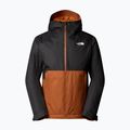 Férfi pehelydzseki The North Face Millerton Insulated égett okker/fekete 5