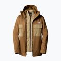 Férfi snowboard dzseki The North Face Fourbarrel Triclimate utility barna/khaki 8