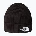 Gyerek téli sapka The North Face Baby Logo Box Beanie tnf black