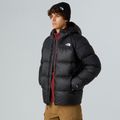 Férfi pehelypaplan The North Face Diablo Down 2.0 Hoodie fekete/fekete/újrahasznosított pehelypaplan 4