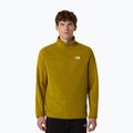 Férfi The North Face Glacier Fleece 1/4 Zip mély dijoni melegítőfelső