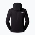 Férfi pulóver The North Face Mountain Athletics Fleece kapucnis 1/4 cipzár fekete 5
