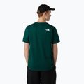 Férfi póló The North Face Simple Dome vadász zöld 3