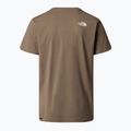 Férfi The North Face Simple Dome mokka barna póló 4