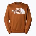 Férfi pulóver The North Face Easy Crew égett umbra színű pulóver 4