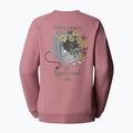 Női pulóver The North Face Connect Relaxed Crew Graphic nostalgia rose 5