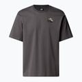 Férfi póló The North Face Flower Dome Relaxed Graphic antracit szürke 4