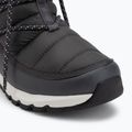 Női téli csizma The North Face Thermoball Lace Up WP anthracite grey/white ash 7
