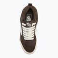 Vans Knu Skool disznó szarvasbőr szén barna cipő 5