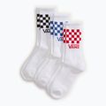Zokni Vans Classic Check Crew 3 pairs white