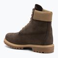 Férfi bakancsok Timberland Premium 6 Inch Lace Up Waterproof dark brown nubuck/olive 3