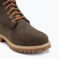 Férfi bakancsok Timberland Premium 6 Inch Lace Up Waterproof dark brown nubuck/olive 7