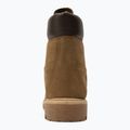 Férfi bakancs Timberland Premium 6 Inch Lace Up Waterproof olive nubuck/dark brown 6