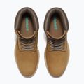 Férfi bakancs Timberland Premium 6 Inch Lace Up Waterproof olive nubuck/dark brown 11