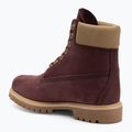 Férfi bakancsok Timberland Premium 6 Inch Lace Up Waterproof burgundy olive 3