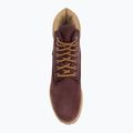 Férfi bakancsok Timberland Premium 6 Inch Lace Up Waterproof burgundy olive 5