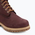 Férfi bakancsok Timberland Premium 6 Inch Lace Up Waterproof burgundy olive 7