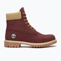 Férfi bakancsok Timberland Premium 6 Inch Lace Up Waterproof burgundy olive
