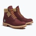 Férfi bakancsok Timberland Premium 6 Inch Lace Up Waterproof burgundy olive 3