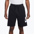 Férfi Nike Club rövidnadrág fekete/fekete/fehér 4