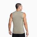 Férfi edzőpóló Nike Pro Dri-Fit ujjatlan felső világos hadsereg/fekete 3