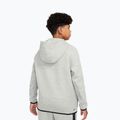 Gyermek Nike Sportswear Tech Fleece Full-Zip pulóver sötétszürke heather/fekete/fekete/fekete 3