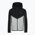 Gyerek pulóver Nike Sportswear Tech Fleece Full Zip dark grey heather/black/black/black 9