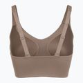 Sportmelltartó Nike Alate Medium Support Longline mink brown/white 9