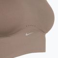 Sportmelltartó Nike Alate Medium Support Longline mink brown/white 10