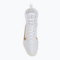 Nike Machomai 3 fehér/metál arany bokszcipő 5