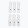 Zokni  Jordan Everyday Cushioned Crew 6 pairs white/black 2