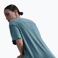 Női póló Nike One Relaxed Dri-Fit smokey blue/black 5