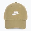Baseballsapka Nike Club Unstructured Futura Wash parachute beige/white 2