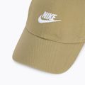 Baseballsapka Nike Club Unstructured Futura Wash parachute beige/white 3